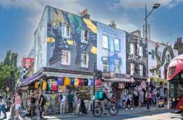 Das Viertel Camden in London