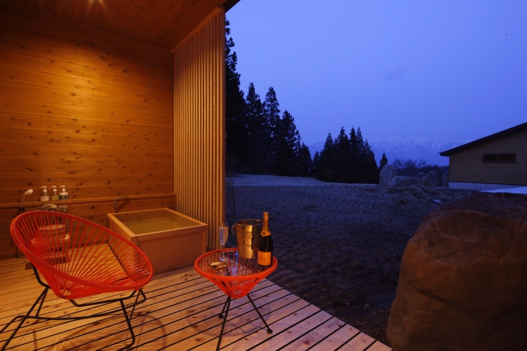 Im Satoyama Jujo in den Japanischen Alpen darf geschlemmt und entspannt werden.