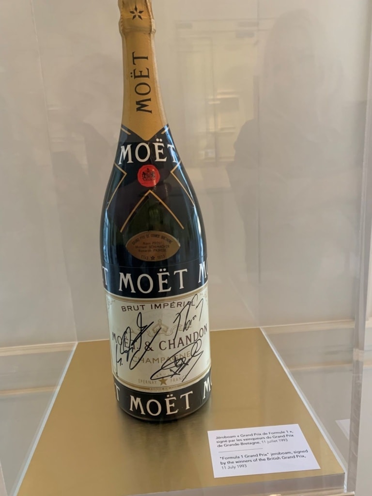 Champagner-Flasche von Moet