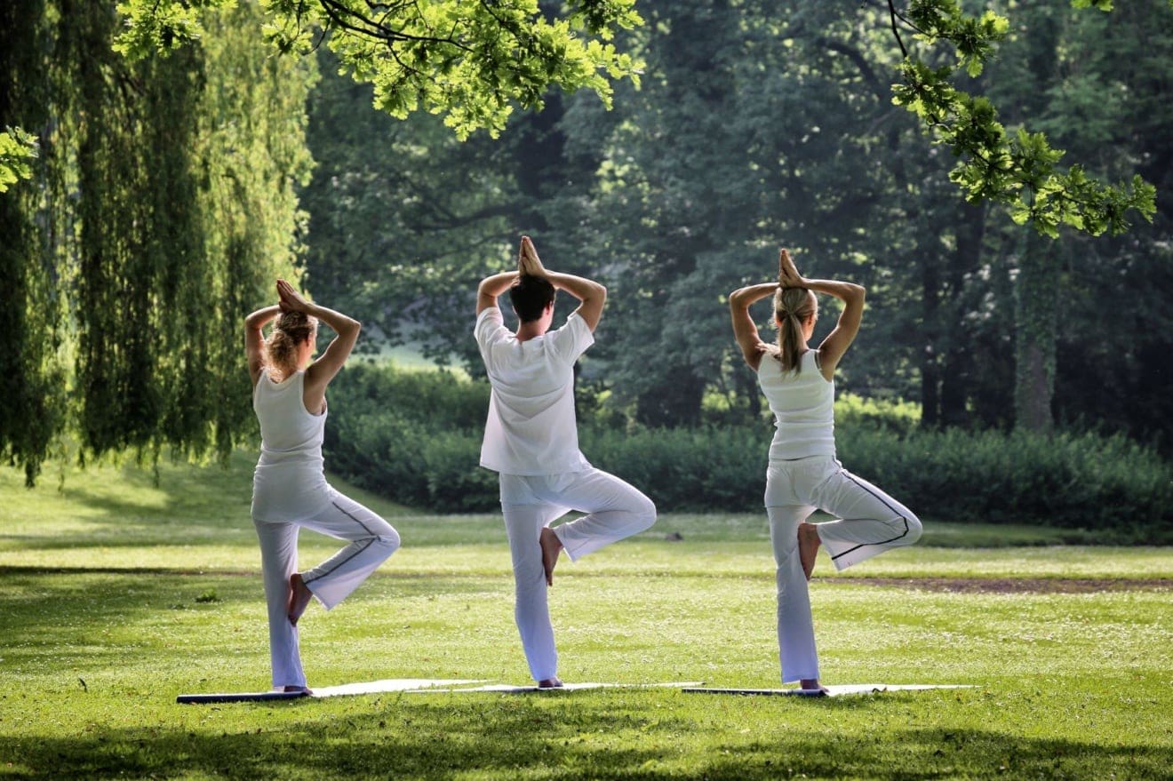 Yoga im Gräflicher Park Health & Balance Resort