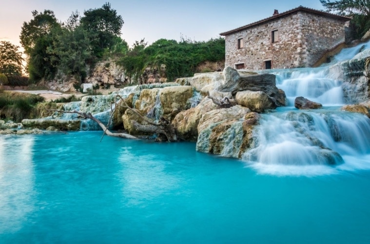 Naturtherme in der Toskana