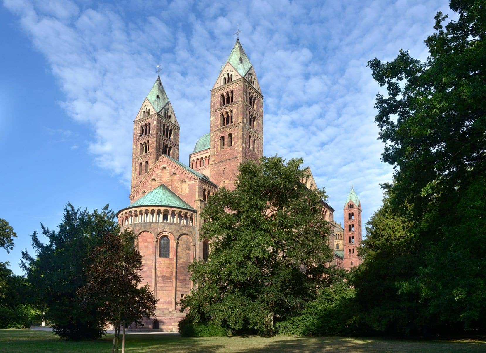 Außenansicht des Doms zu Speyer