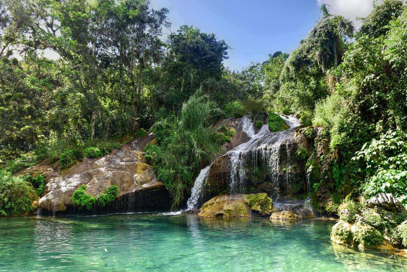 El-Nicho-Wasserfall auf Kuba