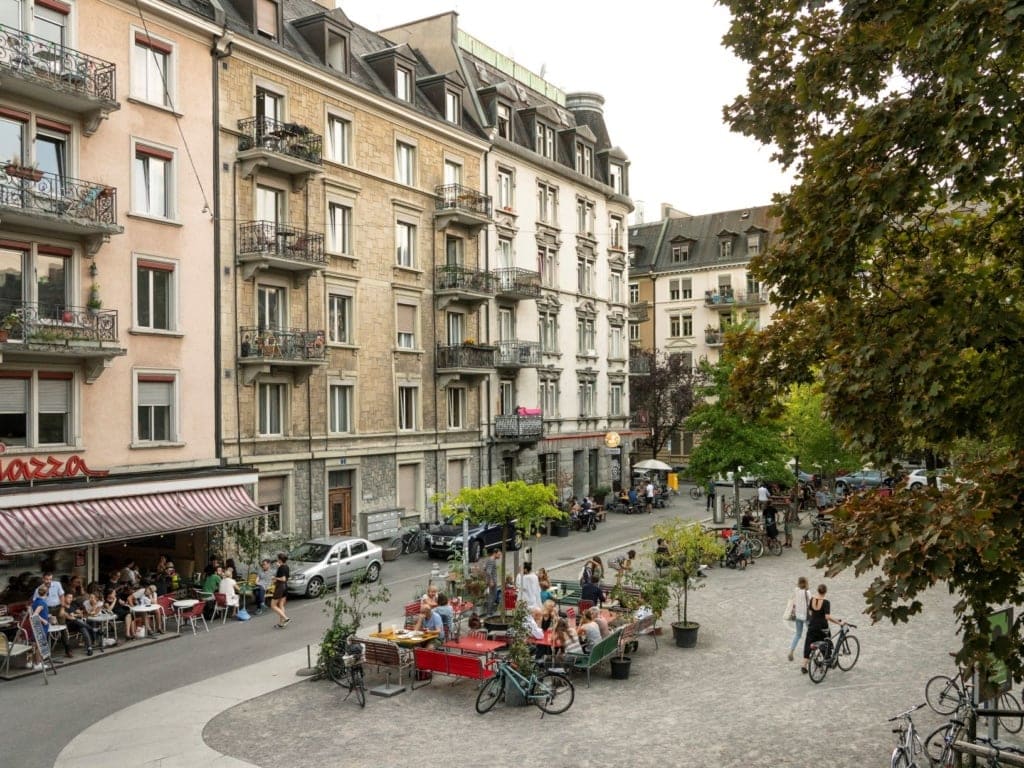 Idaplatz in Zürich