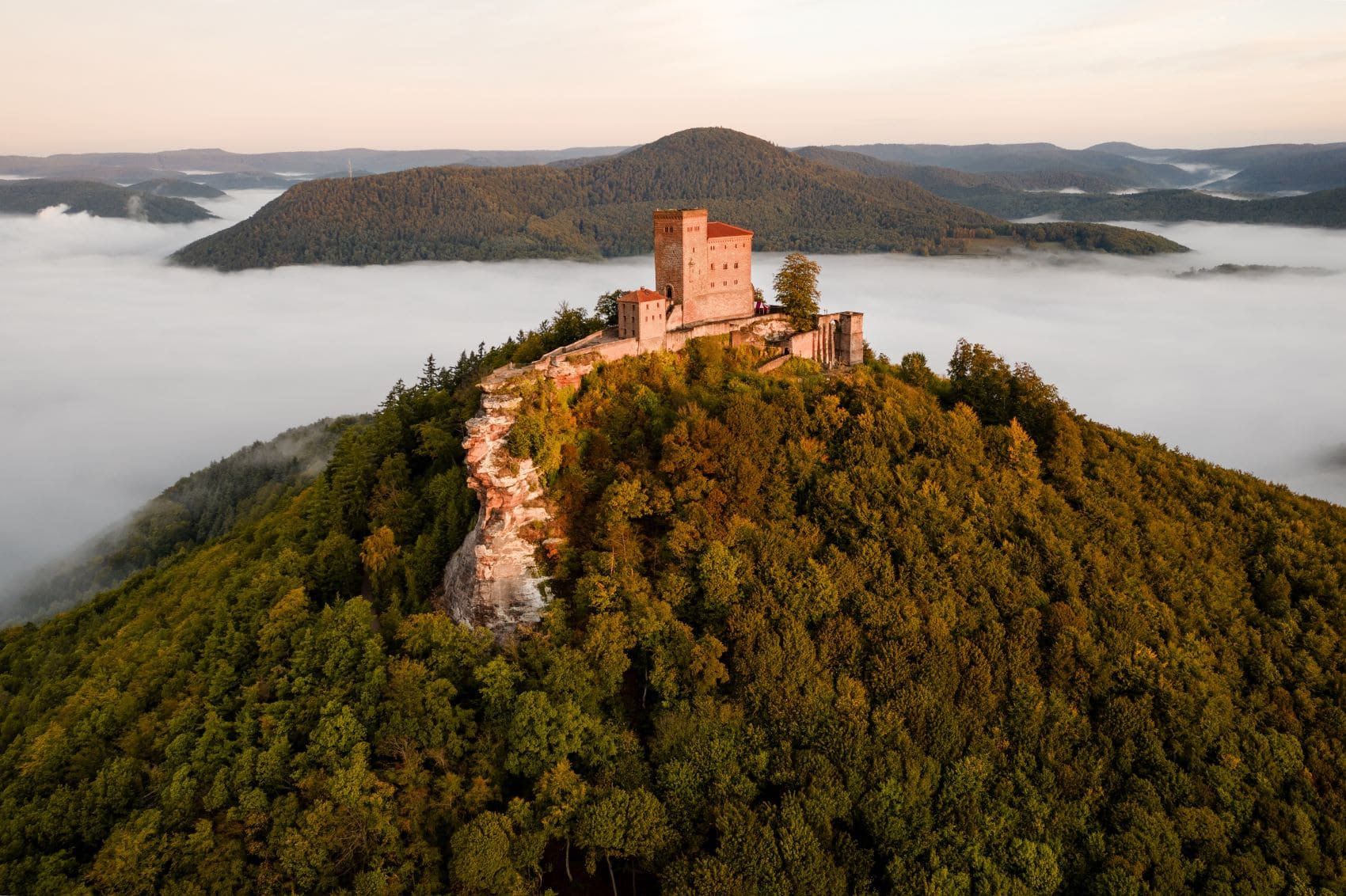 Schloss Trifels in der Pfalz