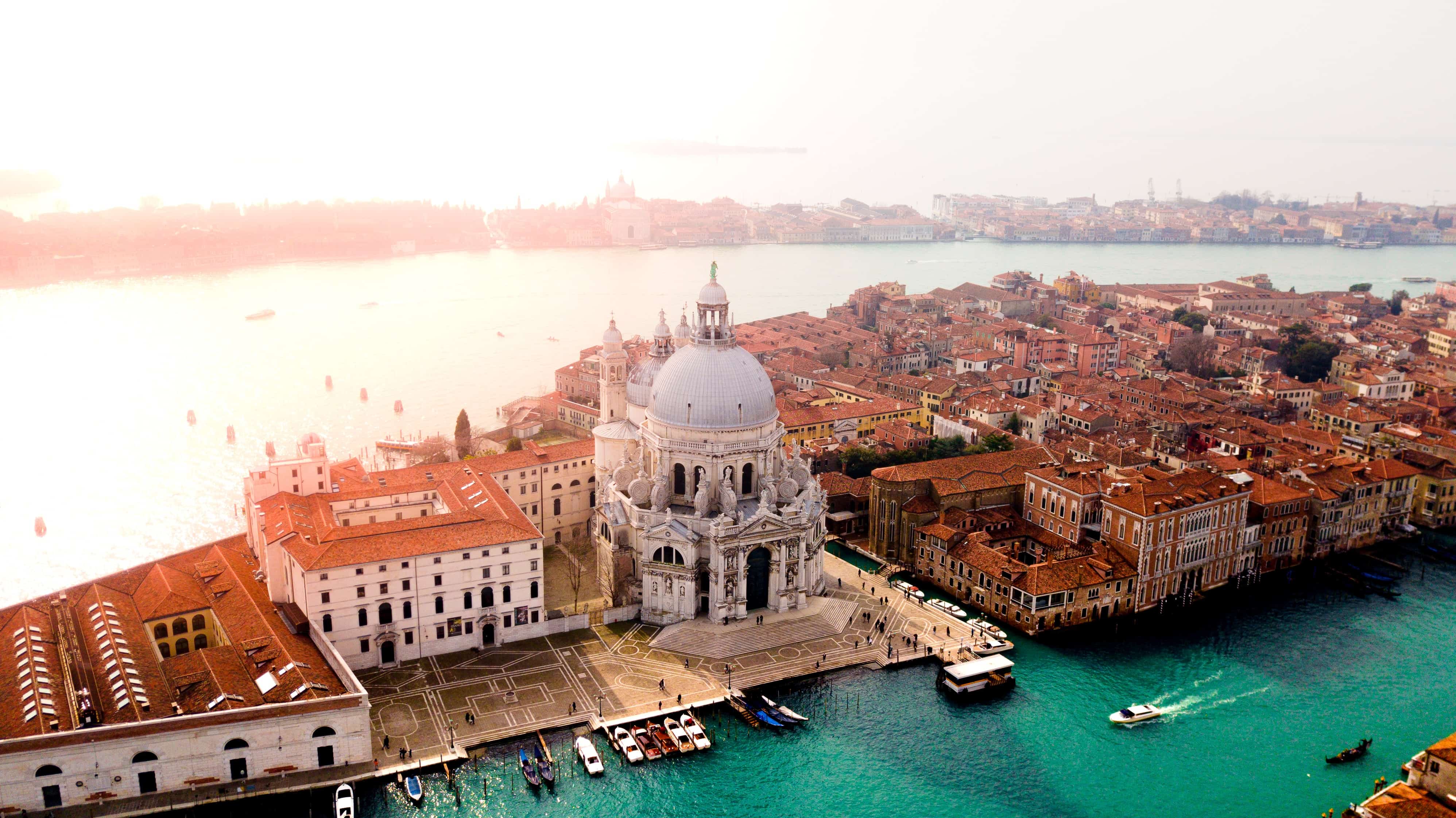 Venedig aus der Vogelperspektive