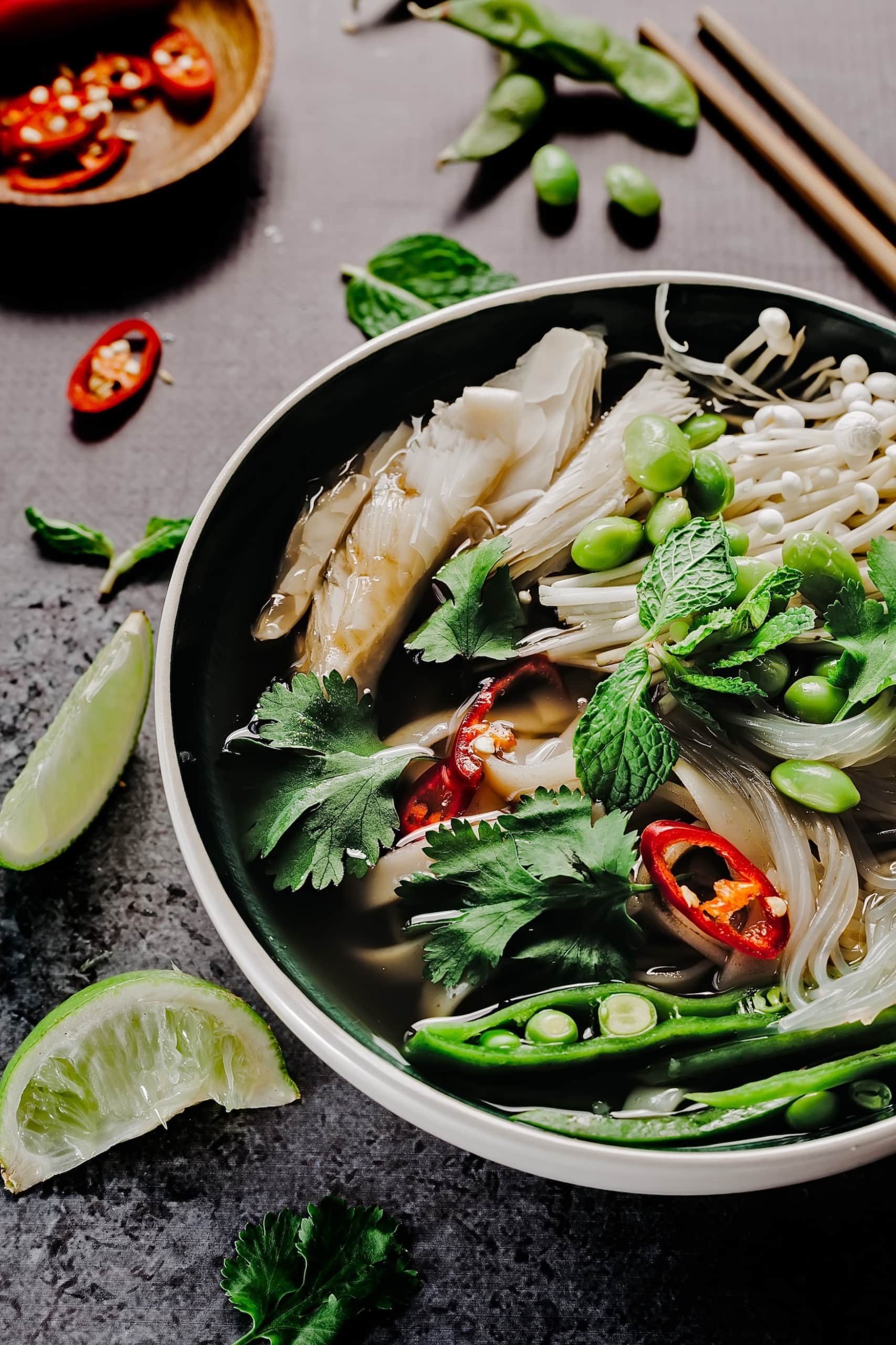 Pho-Suppe aus Vietnam