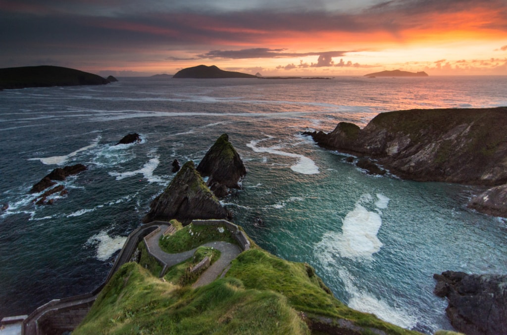 Dan Chaoin auf der Dingle-Halbinsel ist Bilderbuch-Irland.