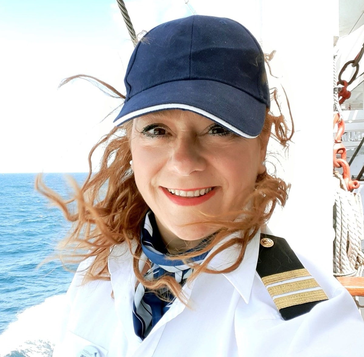Kathrin Völkel, Kreuzfahrt-Direktorin der Astor bei TransOcean Kreuzfahrten