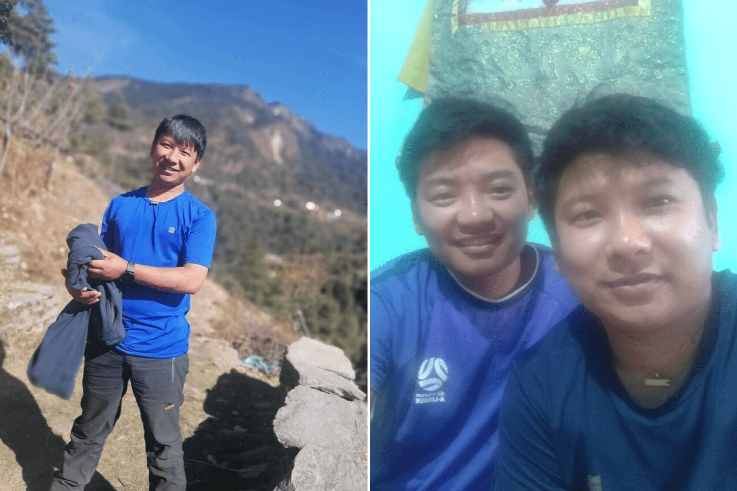 Träger Ngima Tenji Sherpa mit seinem Bruder