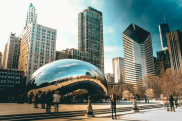 Cloud Gate in Chicago