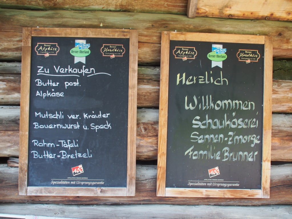 Frisches gleich von der Alm.