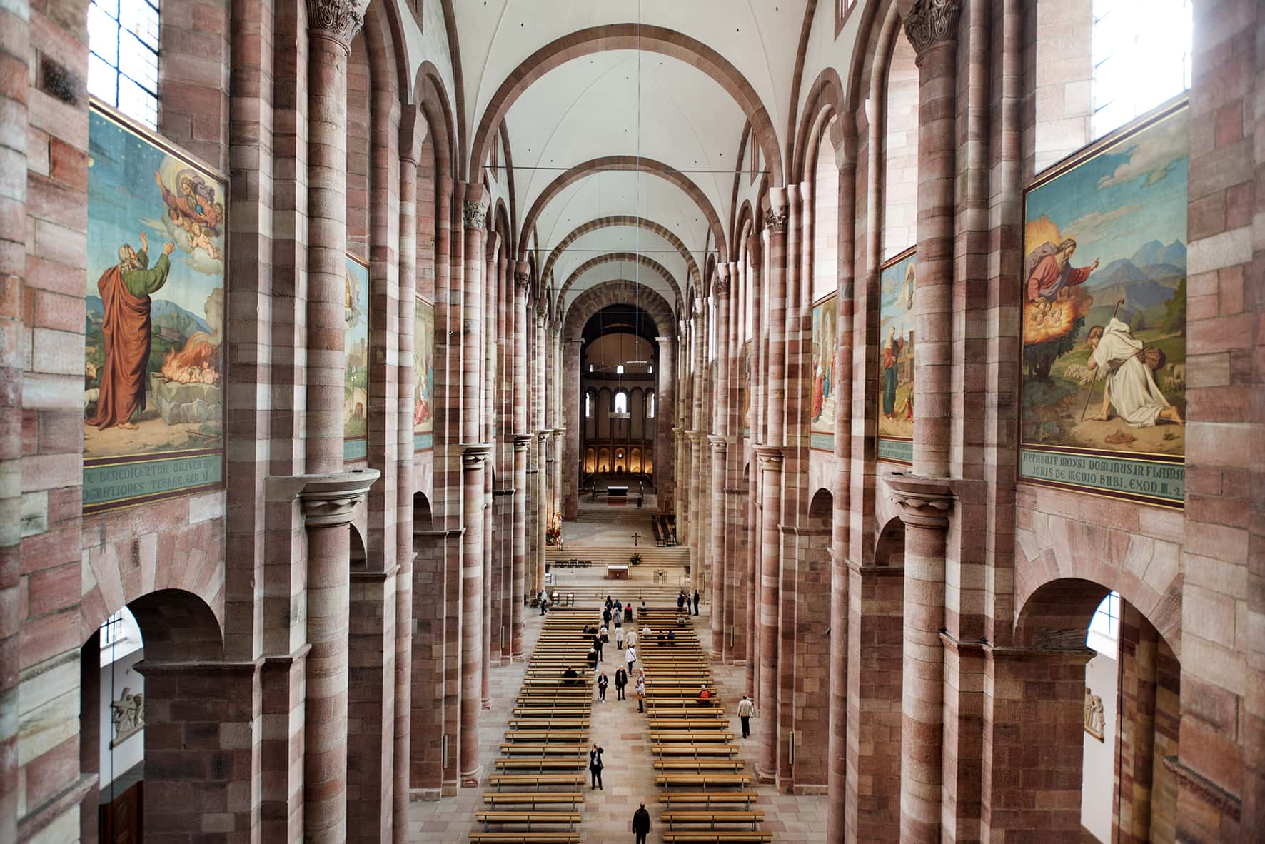 Dom zu Speyer, Blick von der Empore