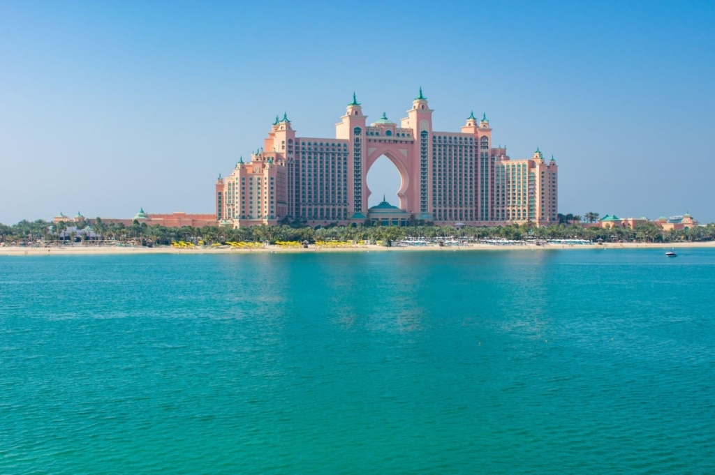 The Atlantis Palm in Dubai