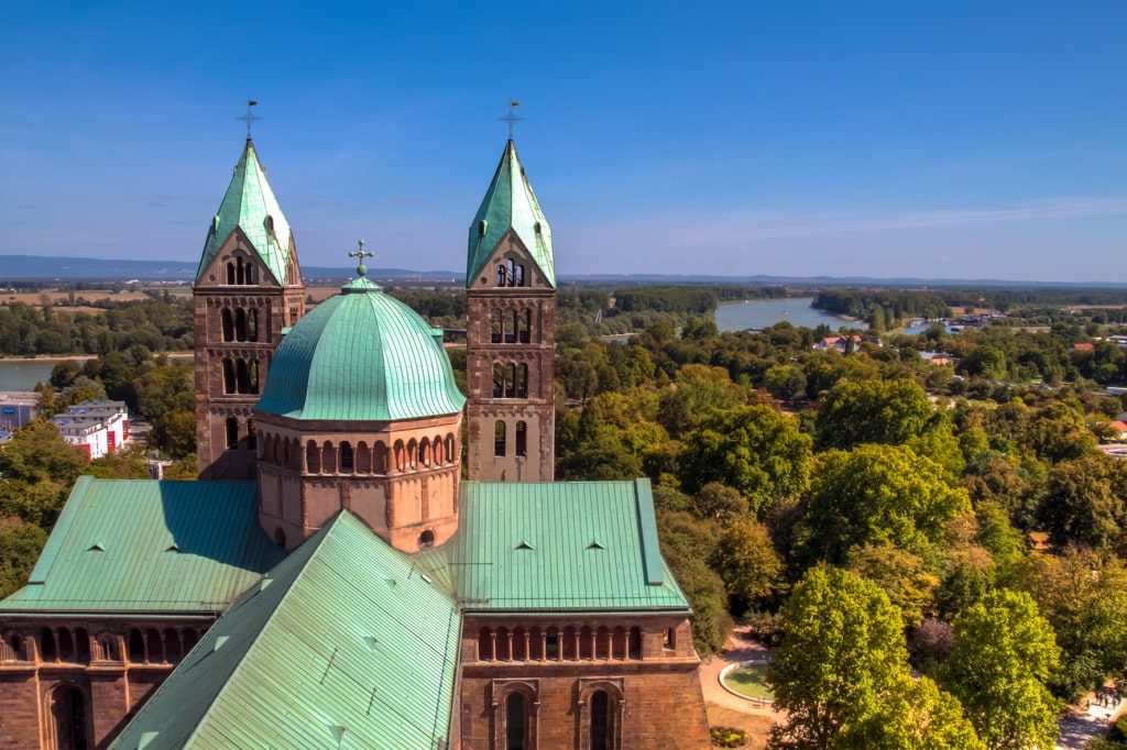 Blick auf den Dom zu Speyer 