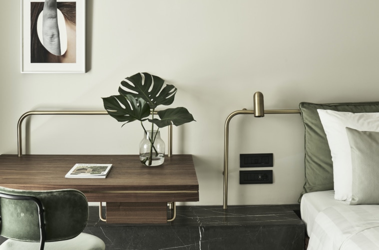 Moderne Inneneinrichtung im Designhotel Perianth in der griechischen Hauptstadt Athen