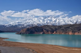 Bergkette in Usbekistan