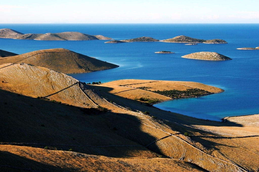 Luftaufnahme Kornati-Inseln Kroatien