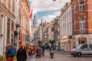 Innenstadt von Maastricht.