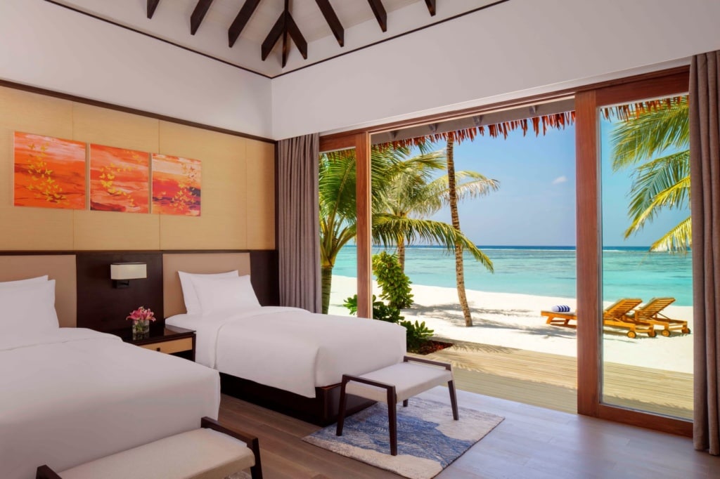 2 Bedroom Beach Suite Villa im Radisson Blu Resort Maldives