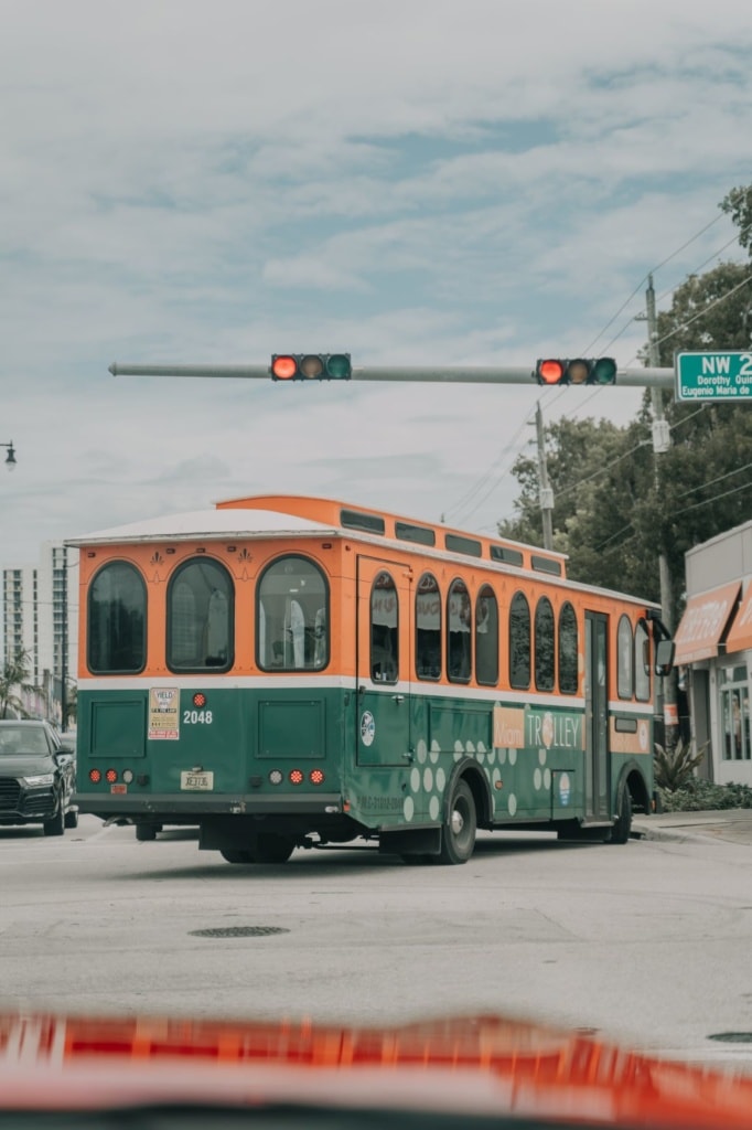 Trolley in Miami 