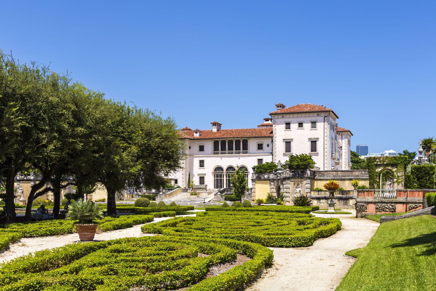 Vizcaya Museum and Gardens in Coconut Grove