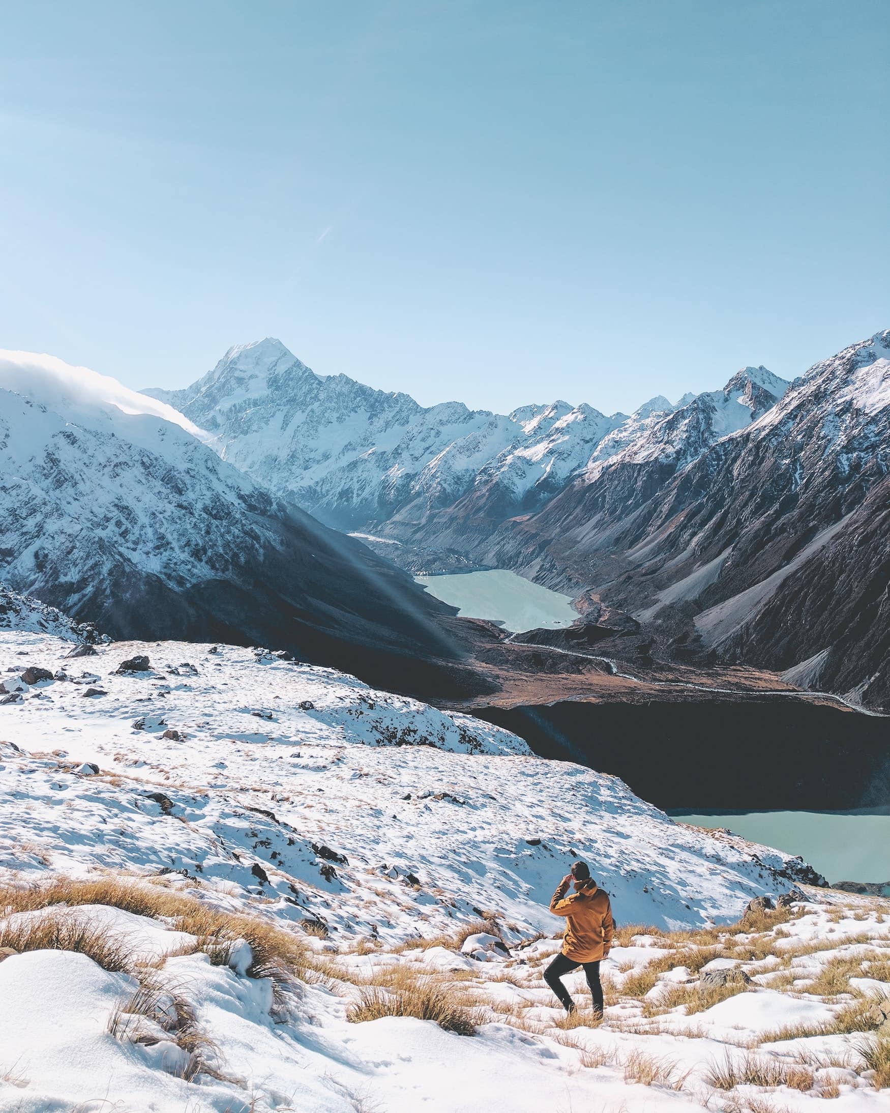 der Mount Cook in Aotearoa