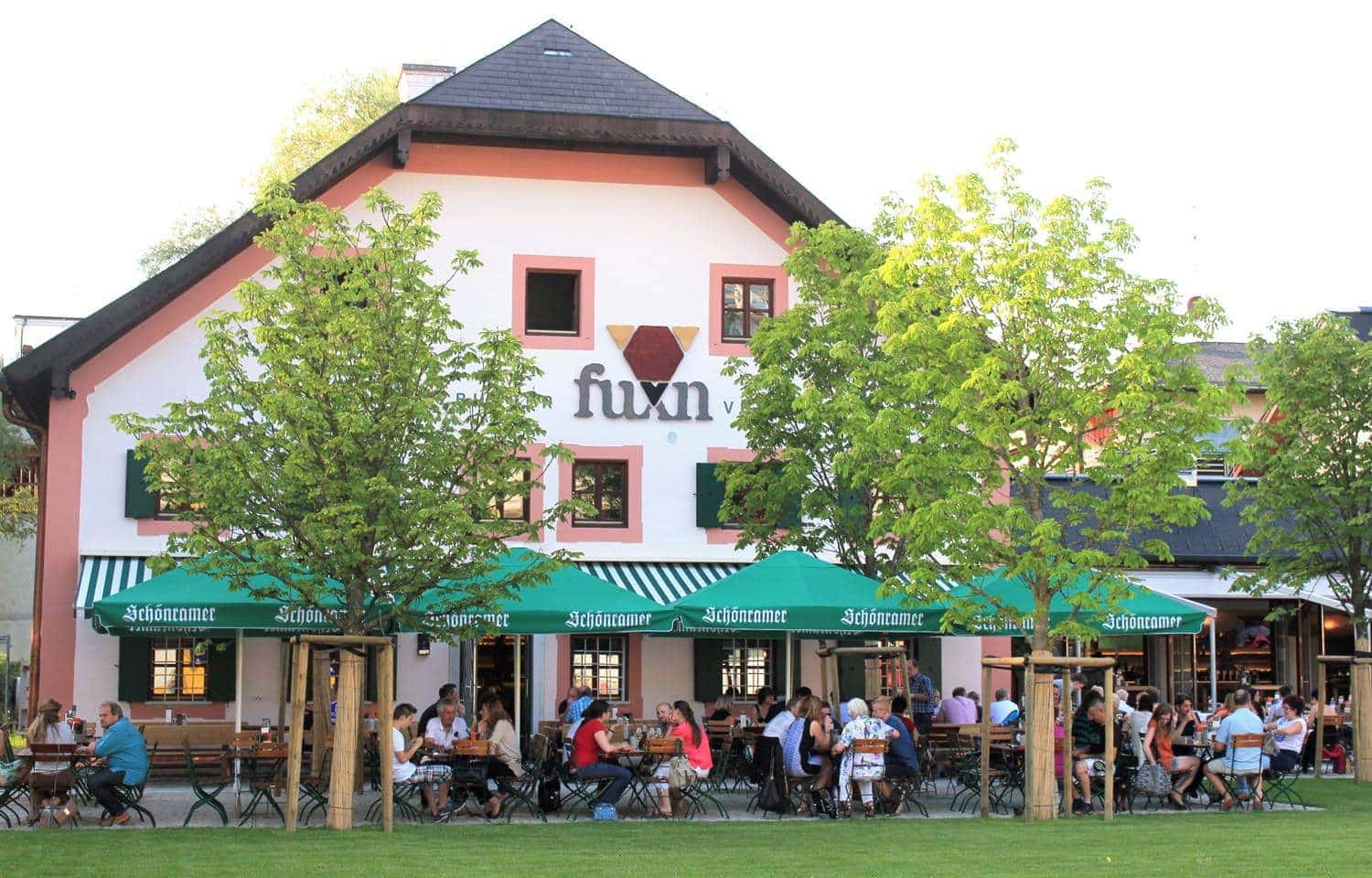 Biergarten Fuxn in Salzburg