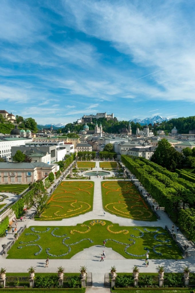 Mirabellgarten in Salzburg 