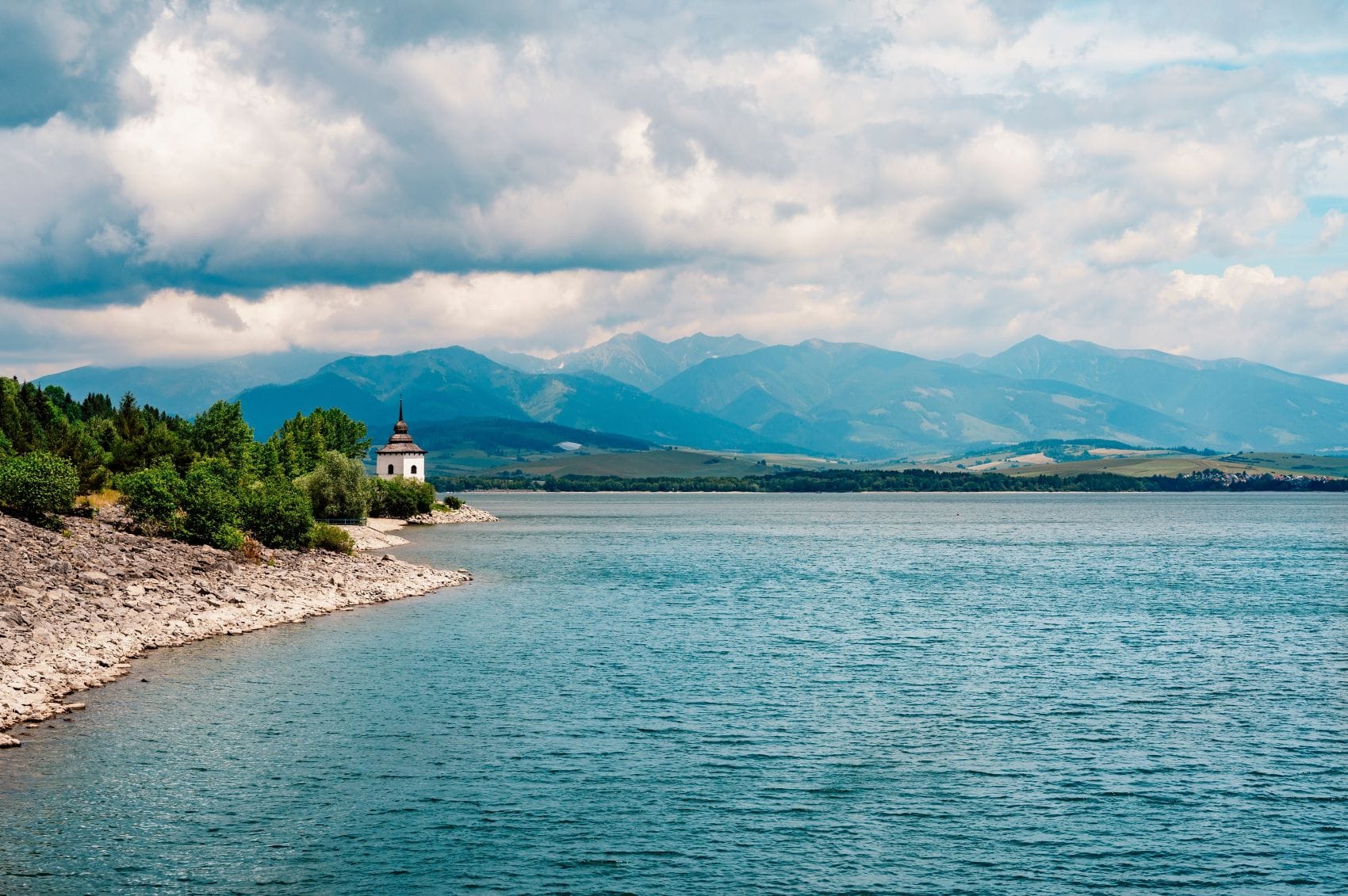 Liptovská Mara in der Slowakei 