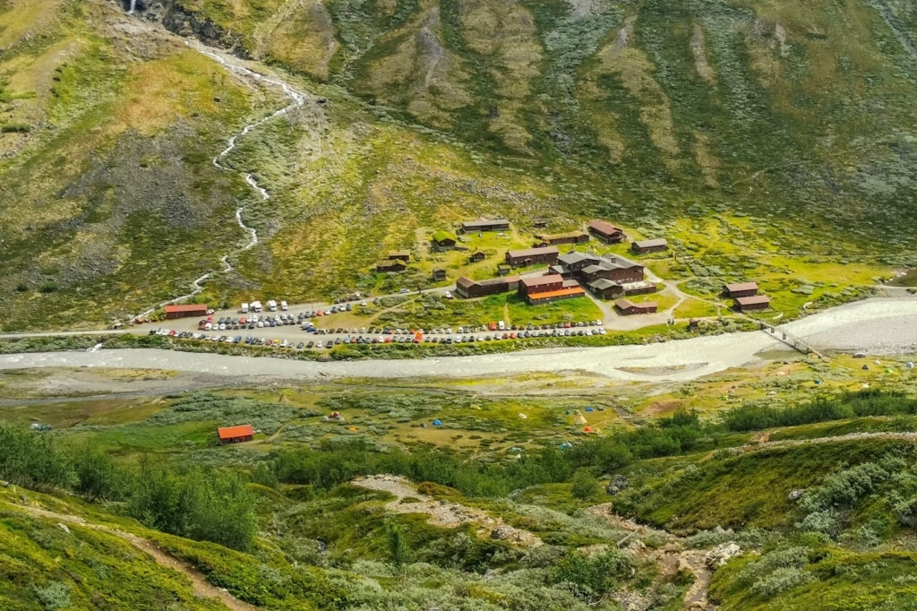 Dorf Lom in Norwegen 