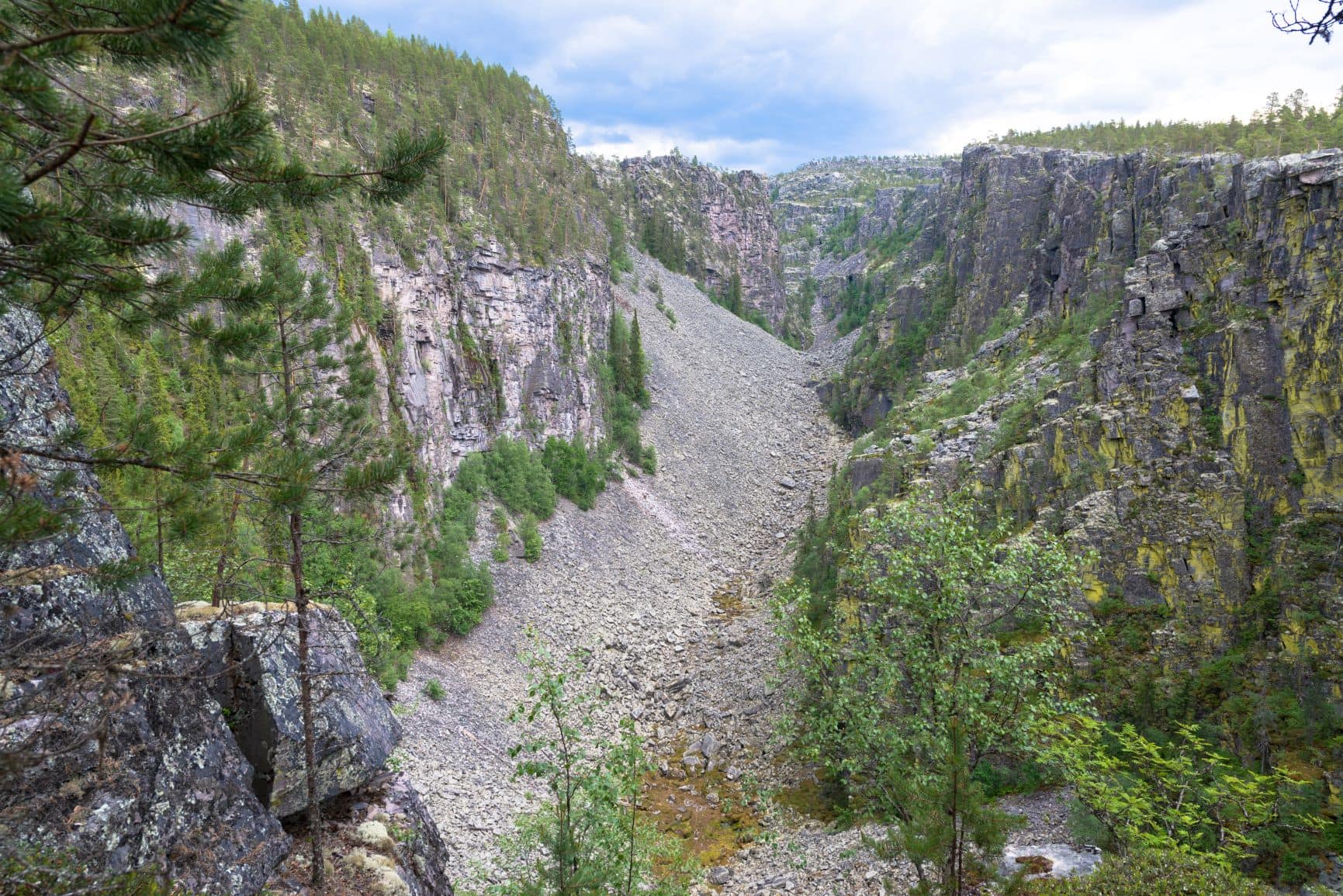 Jutulhogget-Canyon in Norwegen 