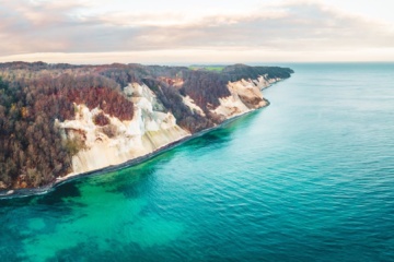 Steilküste Mons Klint in Dänemark