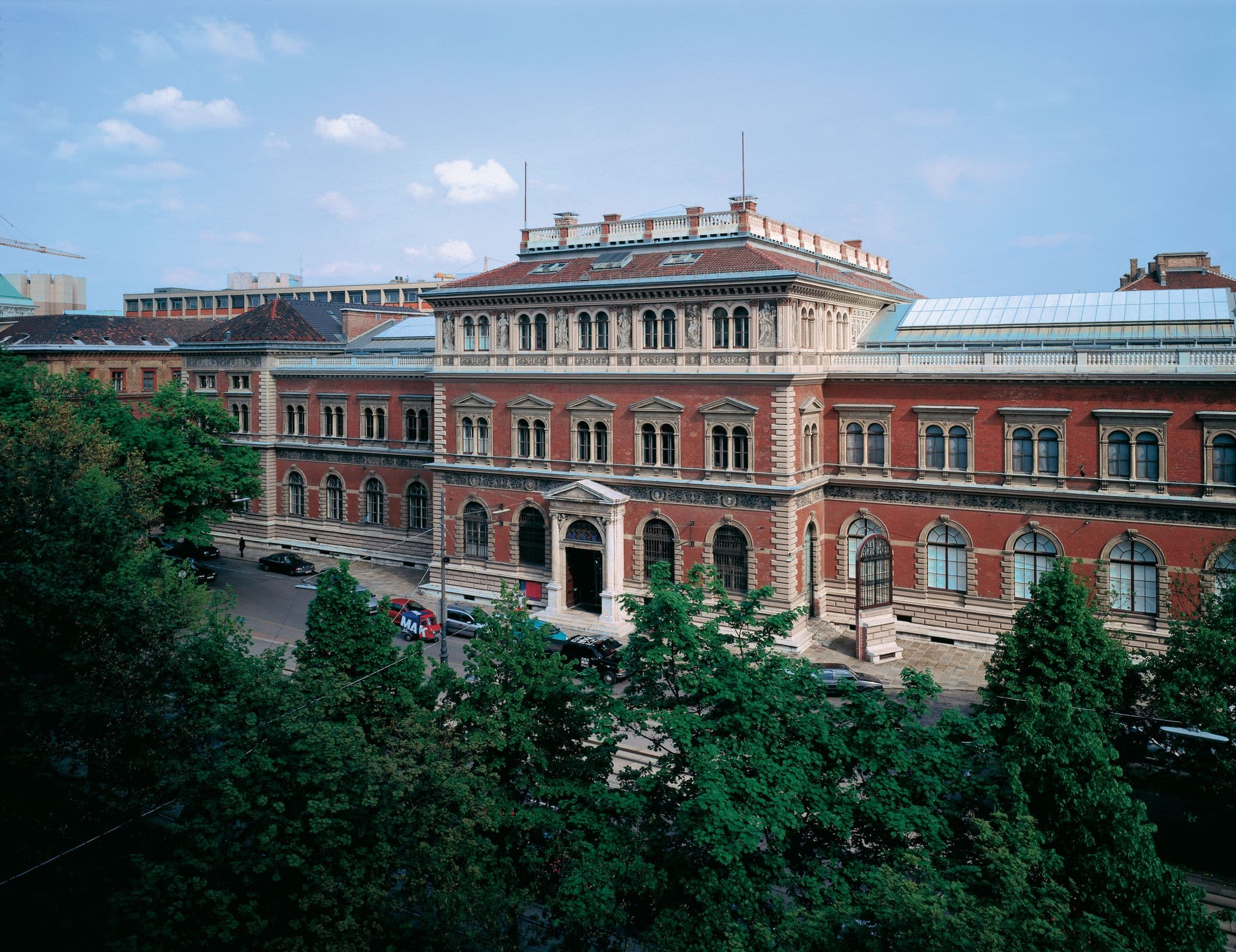 Das MAK ist in Wien in einem tollen Gebäude der Neorenaissance untergebracht.