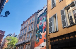 Street Art der Künstlerin Mlle Kat in Toulouse