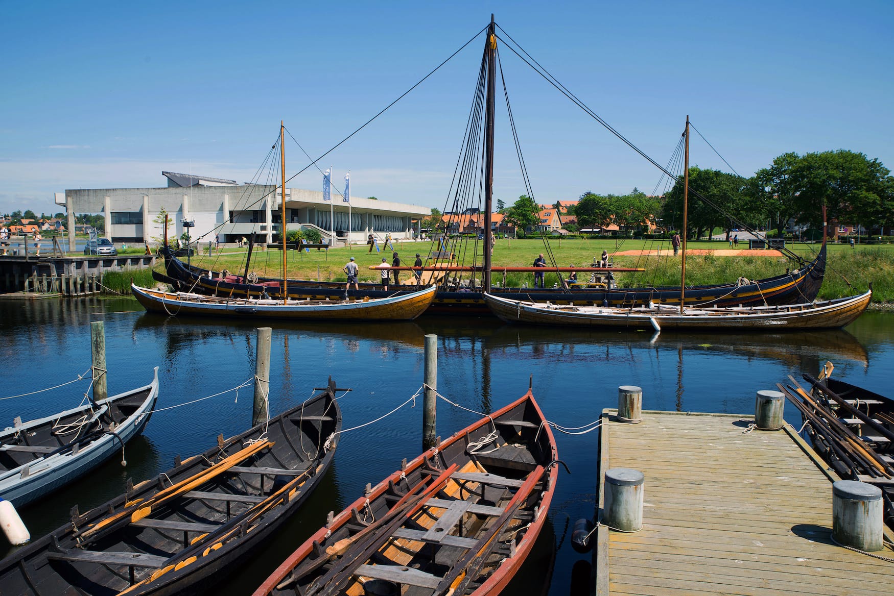 Auf den Spuren der Wikinger in Dänemark im Wikingerschiffsmuseum Roskilde