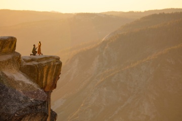 Besonderer Heiratsantrag am Gran Canyon in den USA