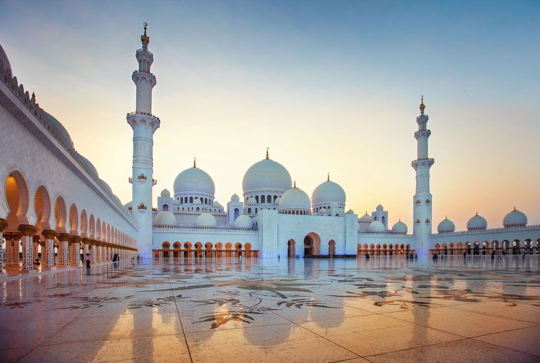 Moschee in Abu Dhabi 