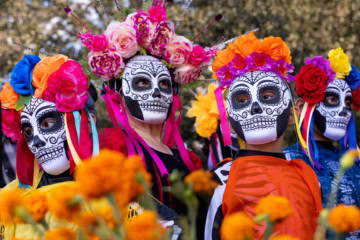 Feierlichkeiten zum Dìa de los Muertos