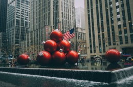 Weihnachten New York USA