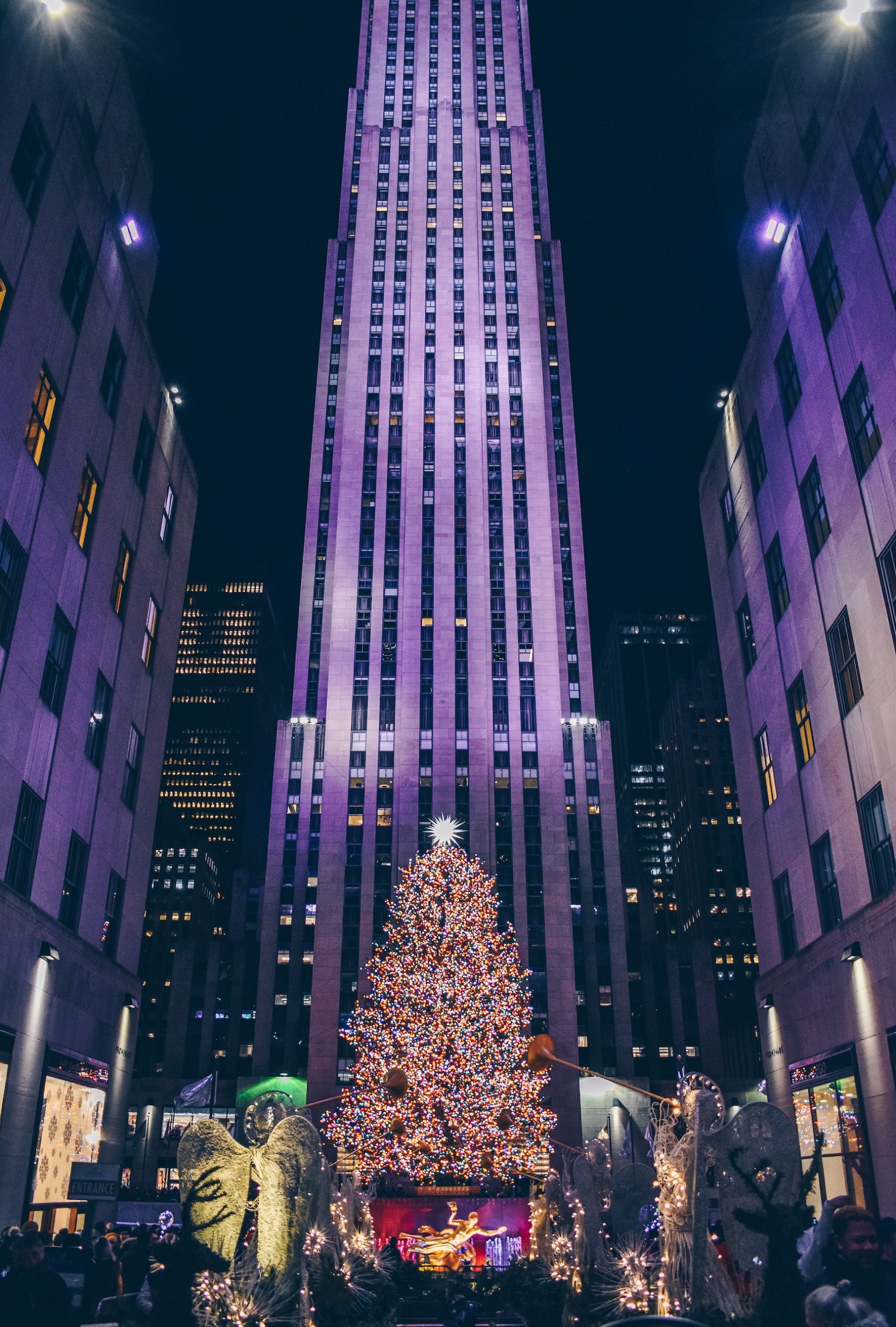 Rockefeller Center New York Weihnachten