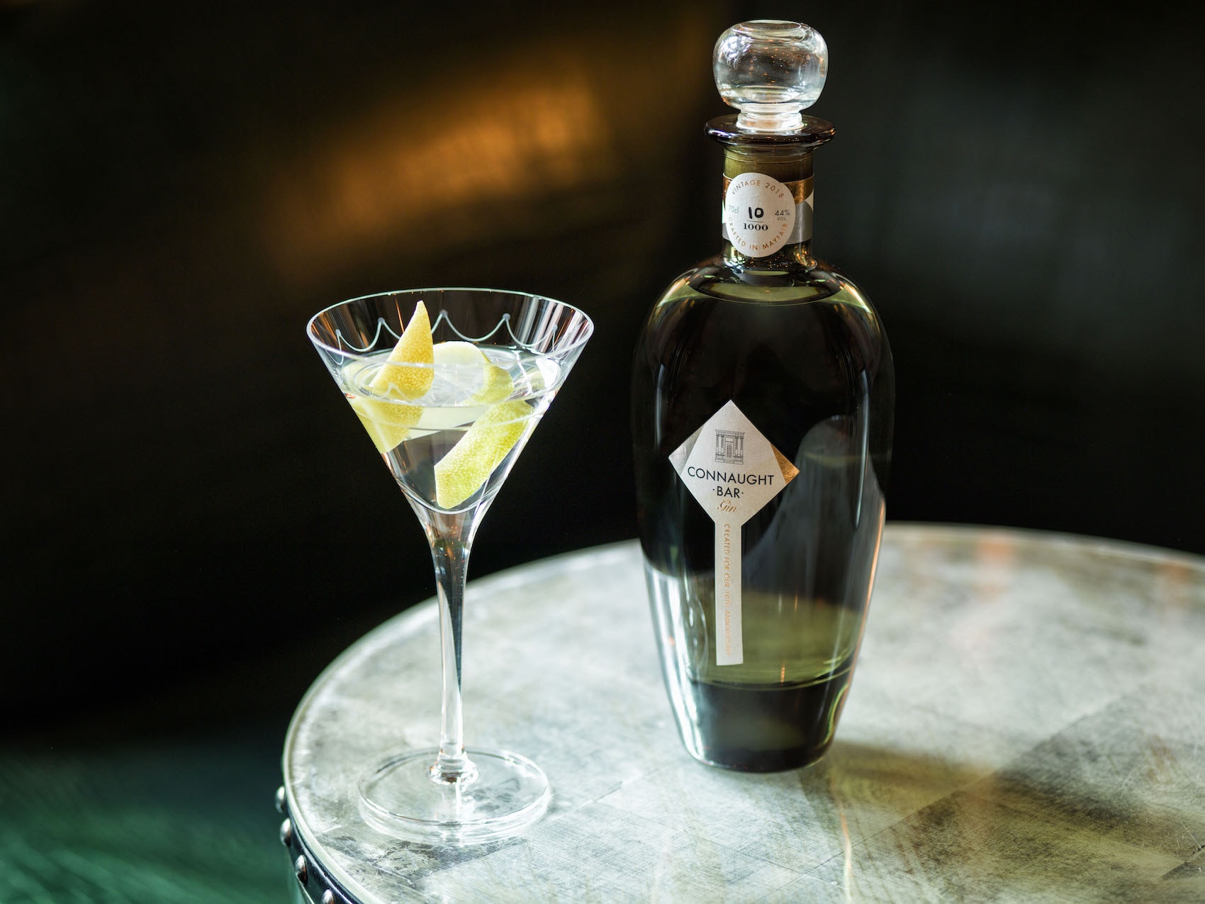 Gin Martini im Connaught, einer der besten Bars Europas.