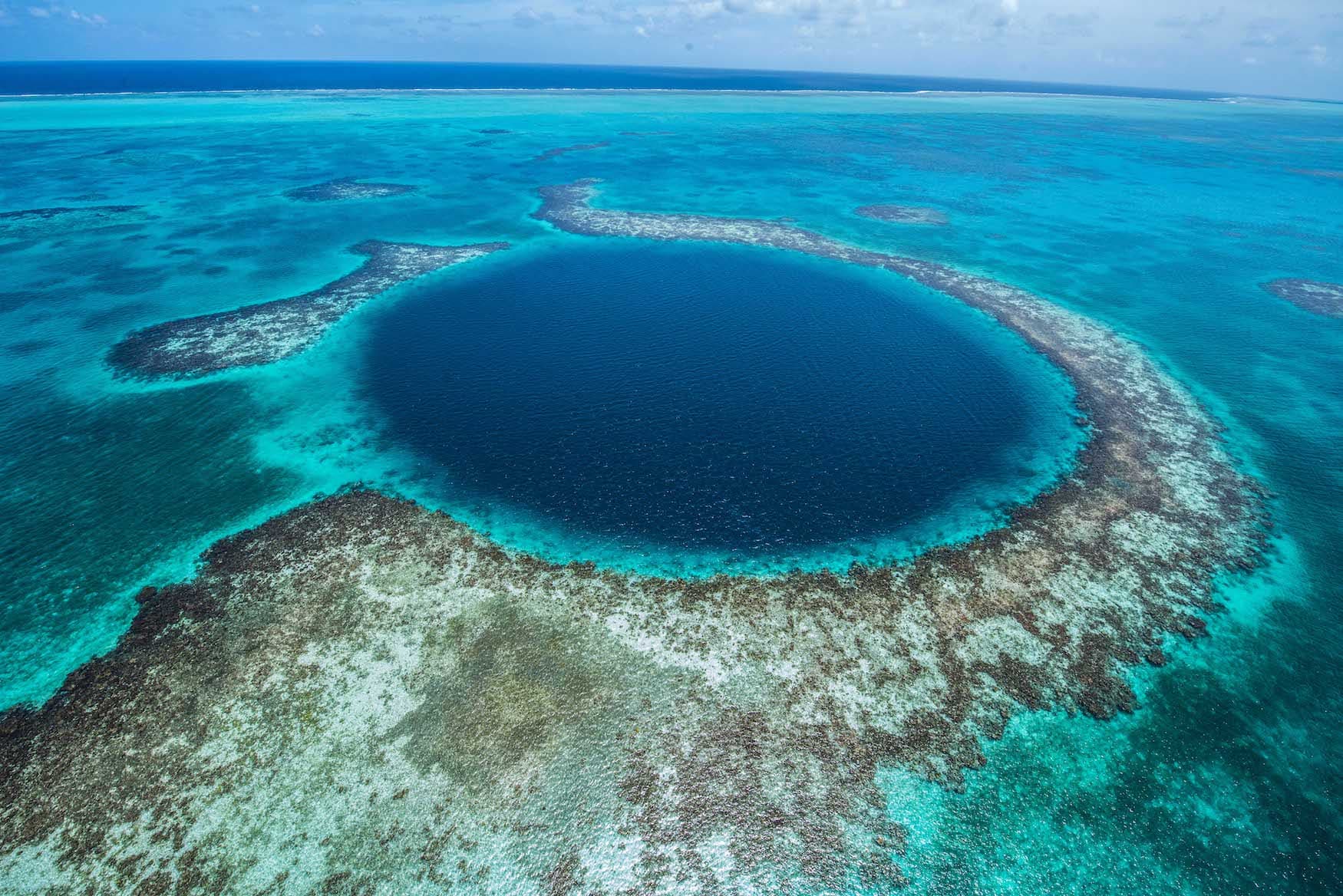 Das Blue Hole in Belize