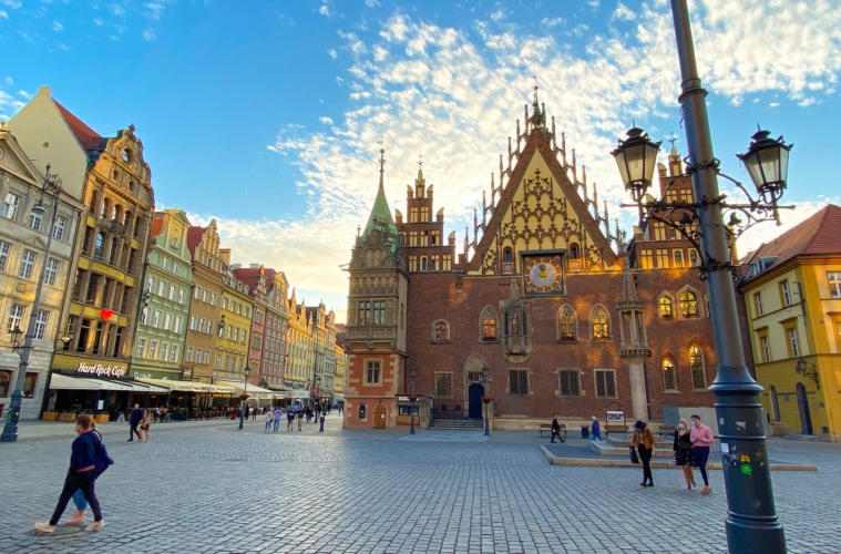 ein Spaziergang durch Breslau