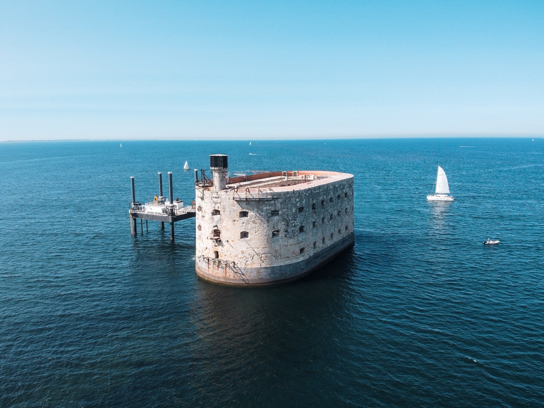 Fort Boyard, eines der Highlights an der französischen Atlantikküste