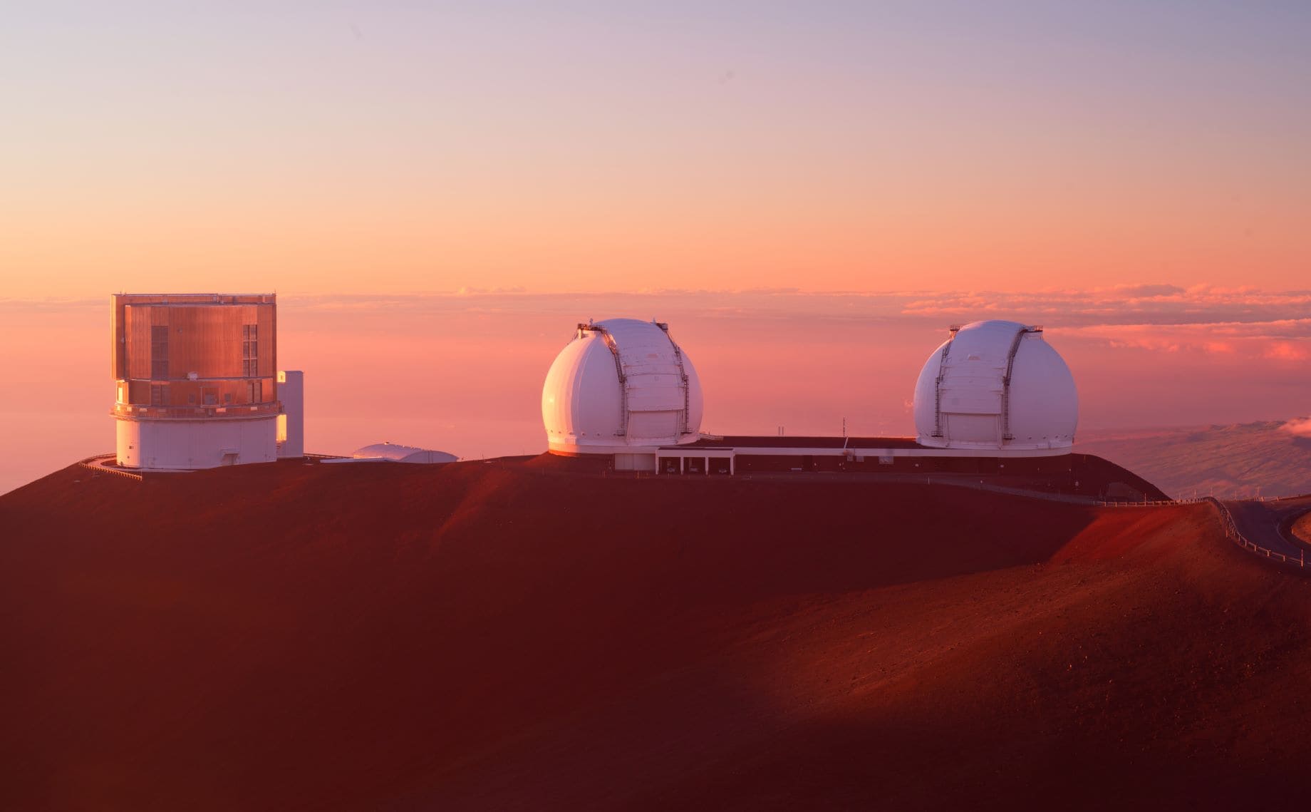 Mauna Kea Observatory auf Hawaii