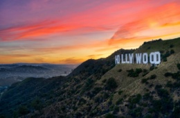 Hollywood-Schriftzeichen in Los Angeles