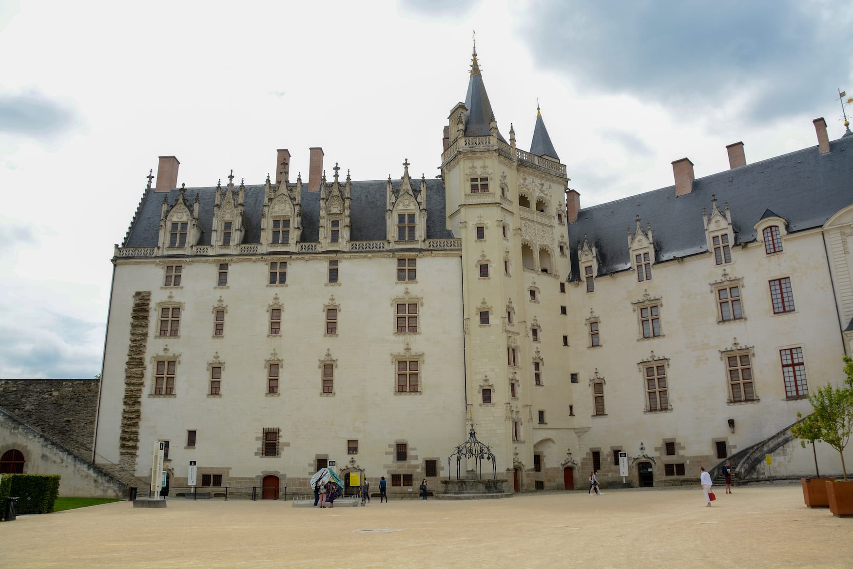 Das Chateau Ducs in der Bretagne