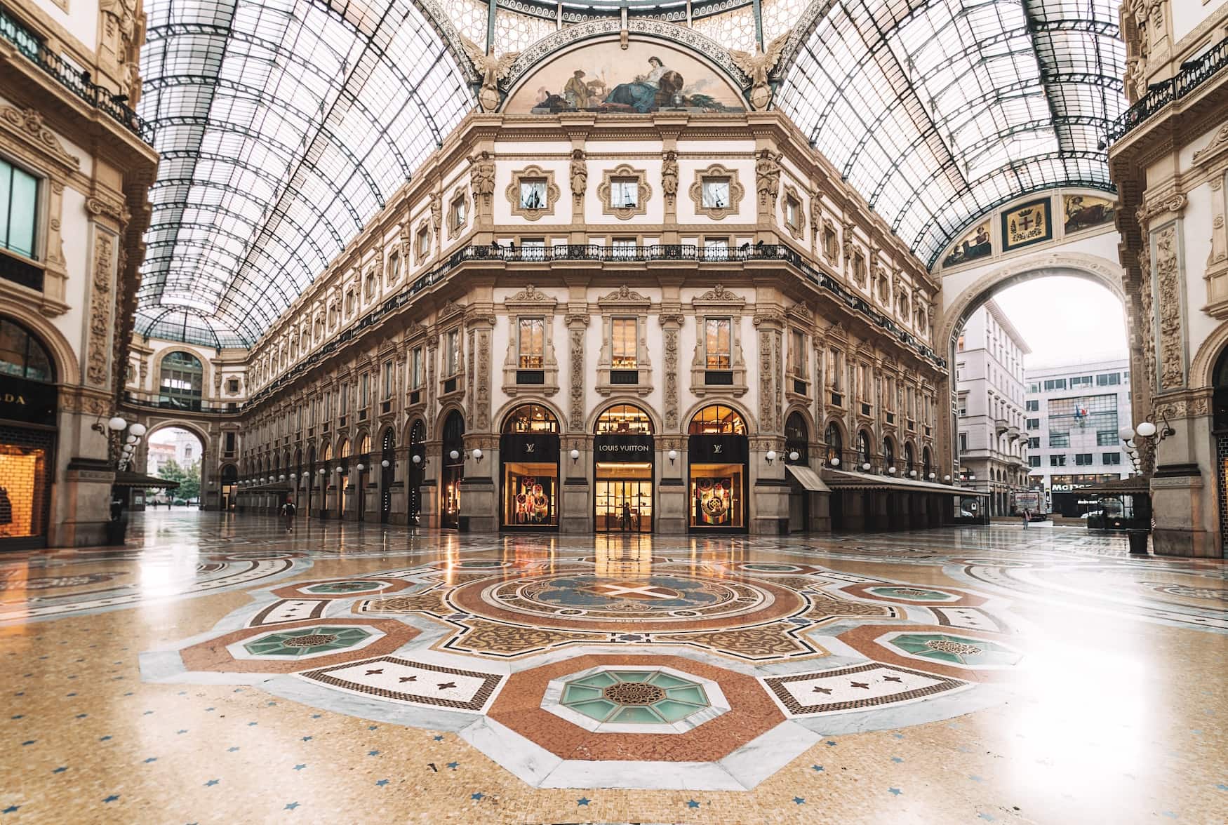 die Galleria in Mailand