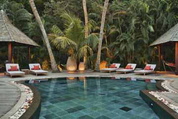 Pool im Club Med auf den Seychellen